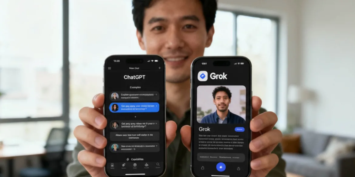 Grok proti ChatGPT